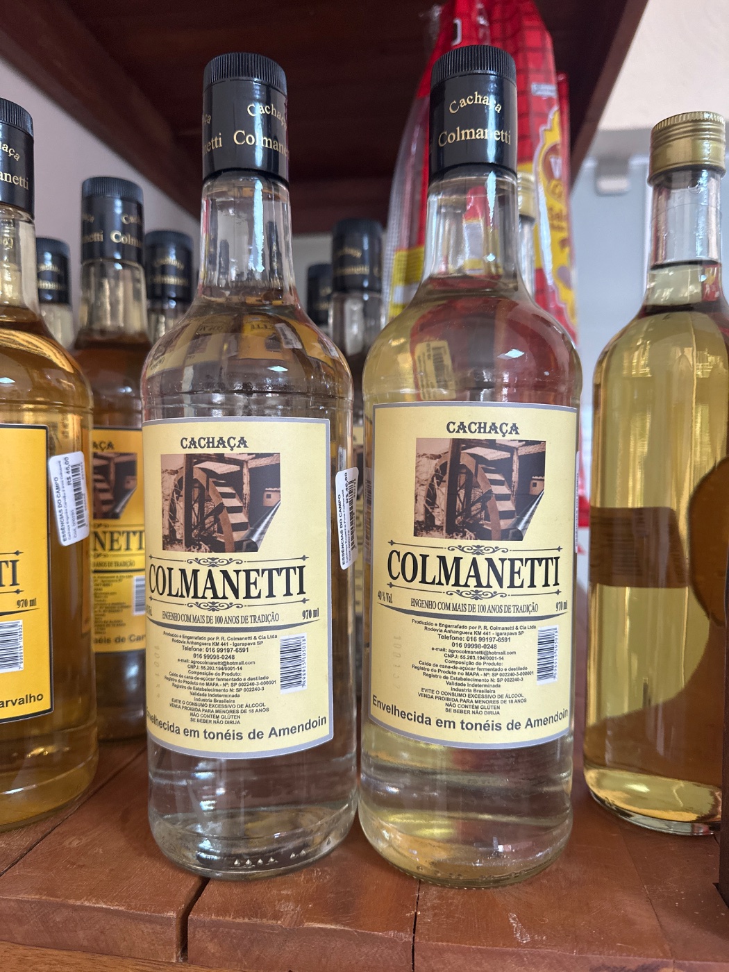 Cachaça Engenho Pura Colmanetti