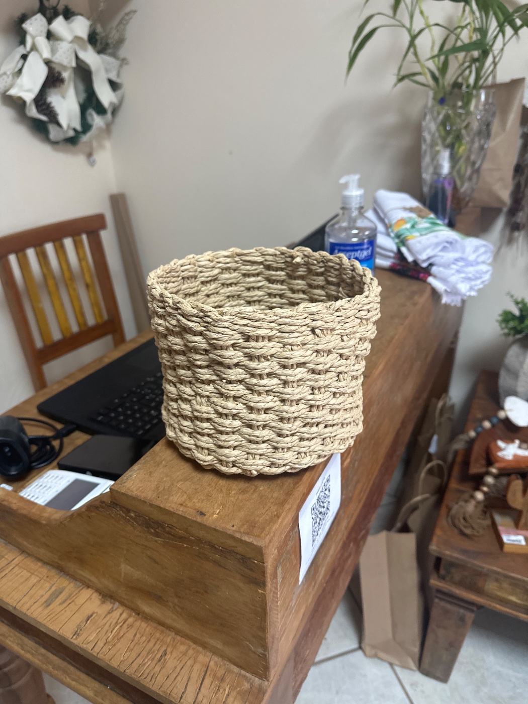 Cesto Corda M 15 cm Ana