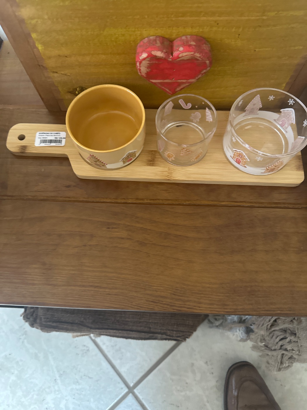 Conjunto 4 Peças para Servir A.H.