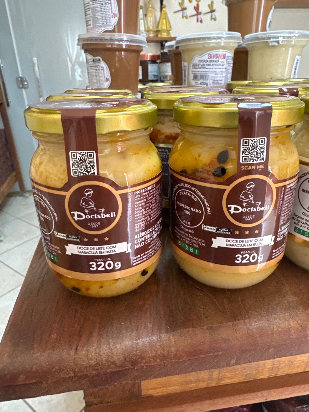 Doce de Leite com Maracujá 320 gr Docisbell