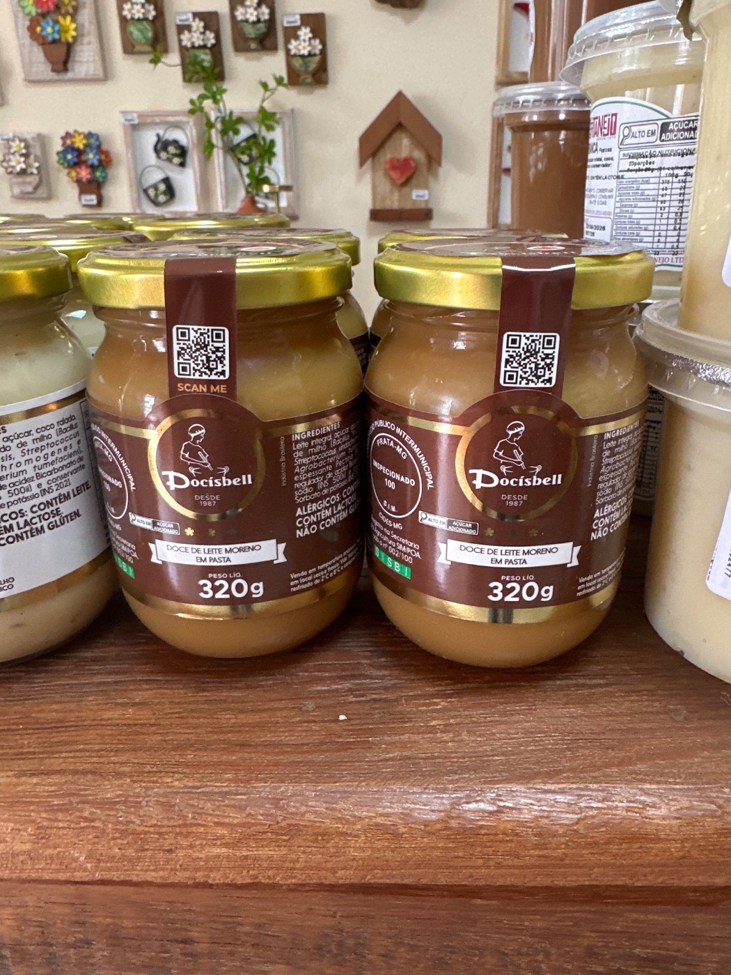 Doce de Leite Moreno 320 gr Docisbell