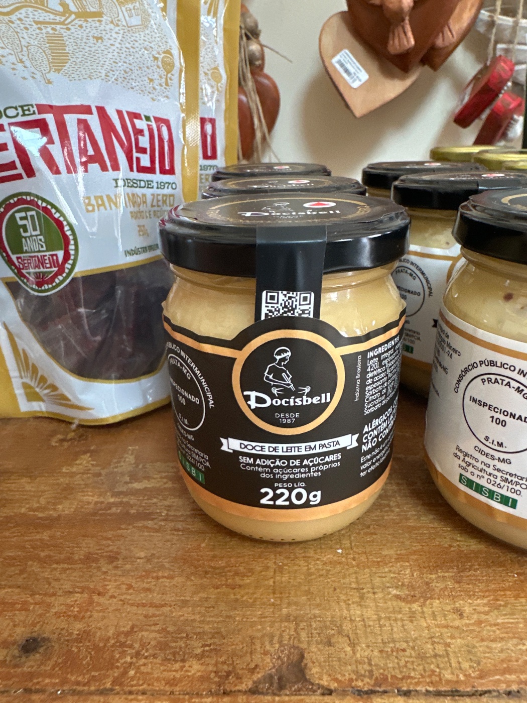 Doce de Leite sem Adição de Açúcares 220 gr Docisbell