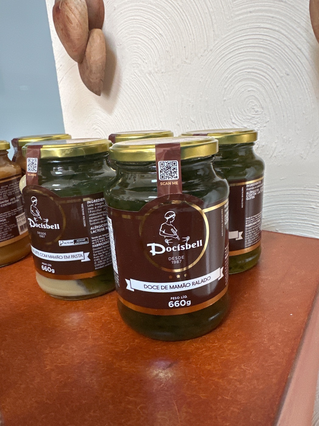 Doce de Mamão Ralado 660 gr Docisbell