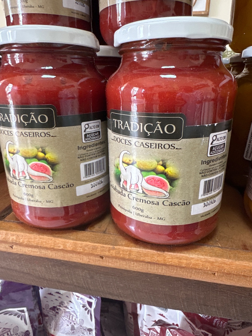 Doce Goiaba Cremosa Cascão Tradição 600g