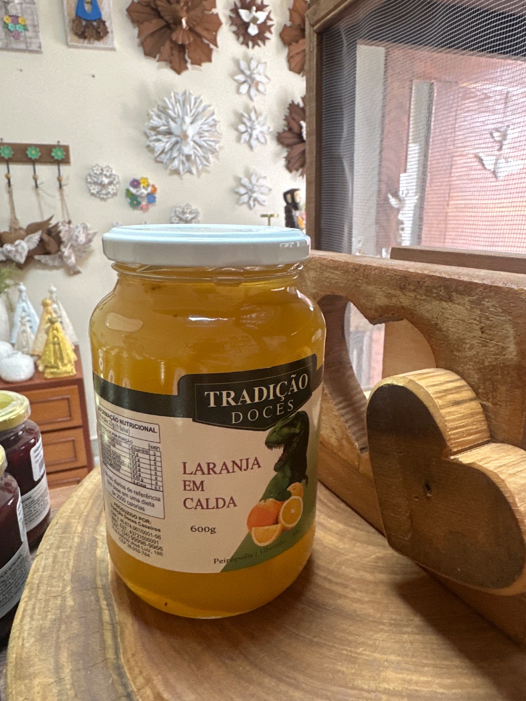 Doce Laranja em Calda Tradição 600g