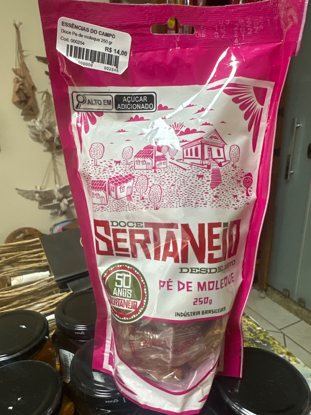 Doce Pe de moleque 250 gr