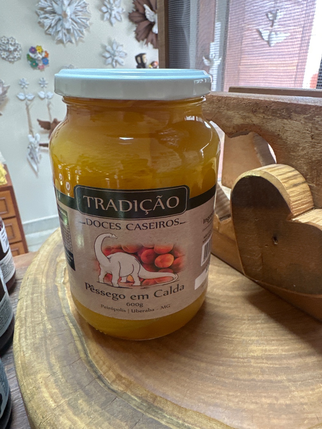 Doce Pêssego em Calda Tradição 600g