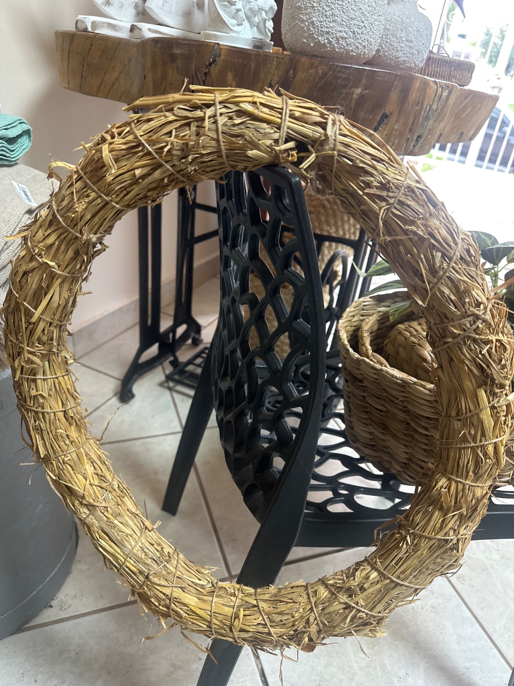 Guirlanda Palha 46 cm