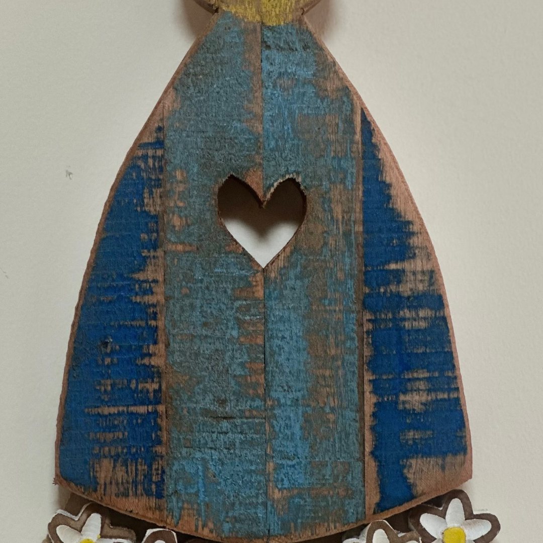 Decoração Nossa Senhora com Flores
