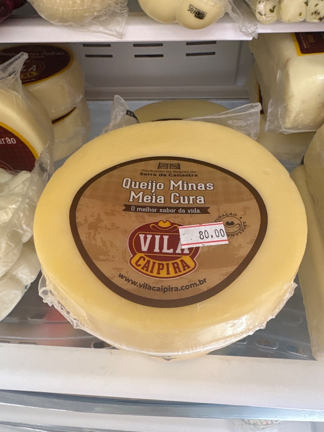 QUEIJO MINAS MEIA CURA ARTESANAL