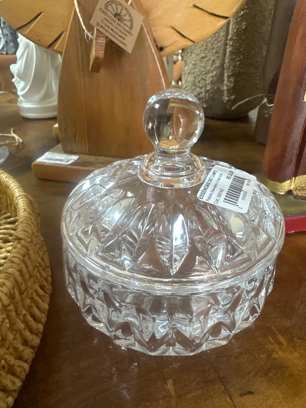 Potiche Decorativo Cristal 35195