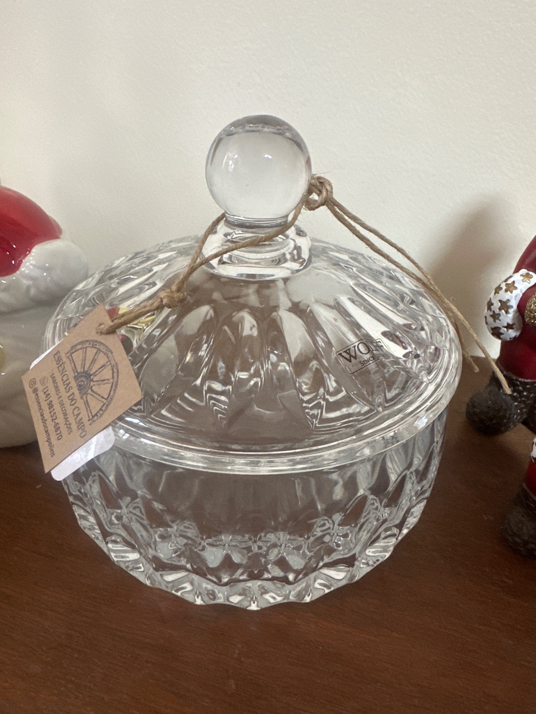 Potiche Decorativo Cristal 35199