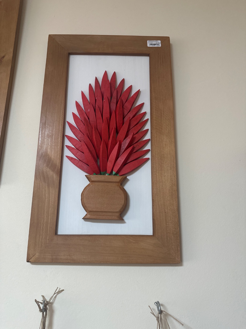 Quadro Madeira 60x34 Pimenta