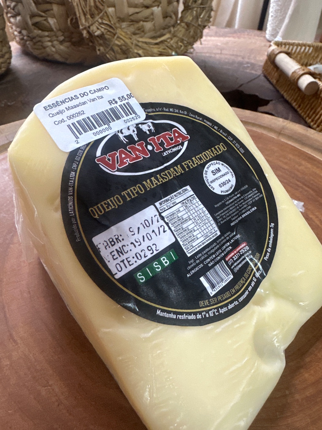 Queijo Maasdan Van Ita