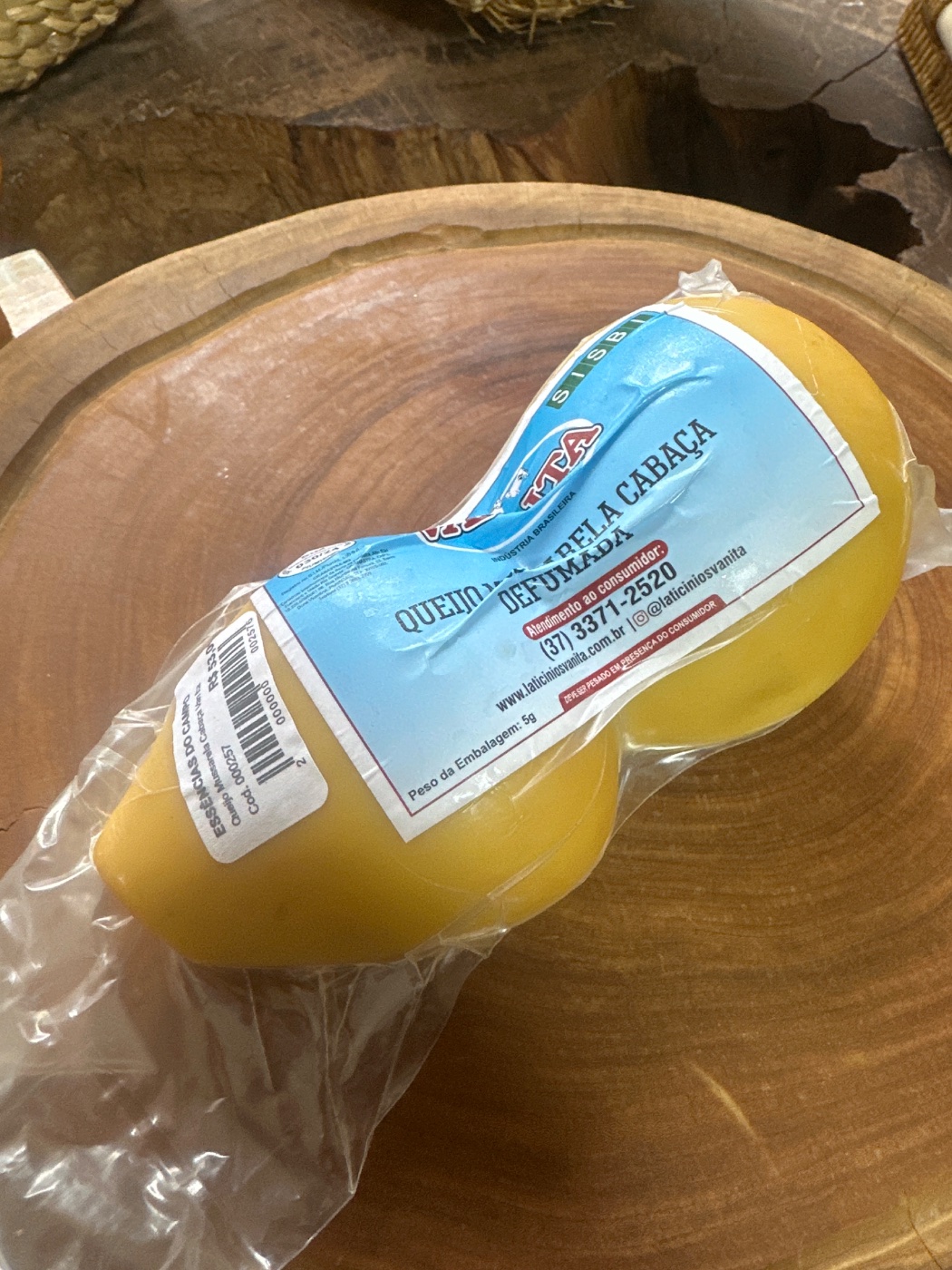 Queijo Mussarela Cabaça Van Ita