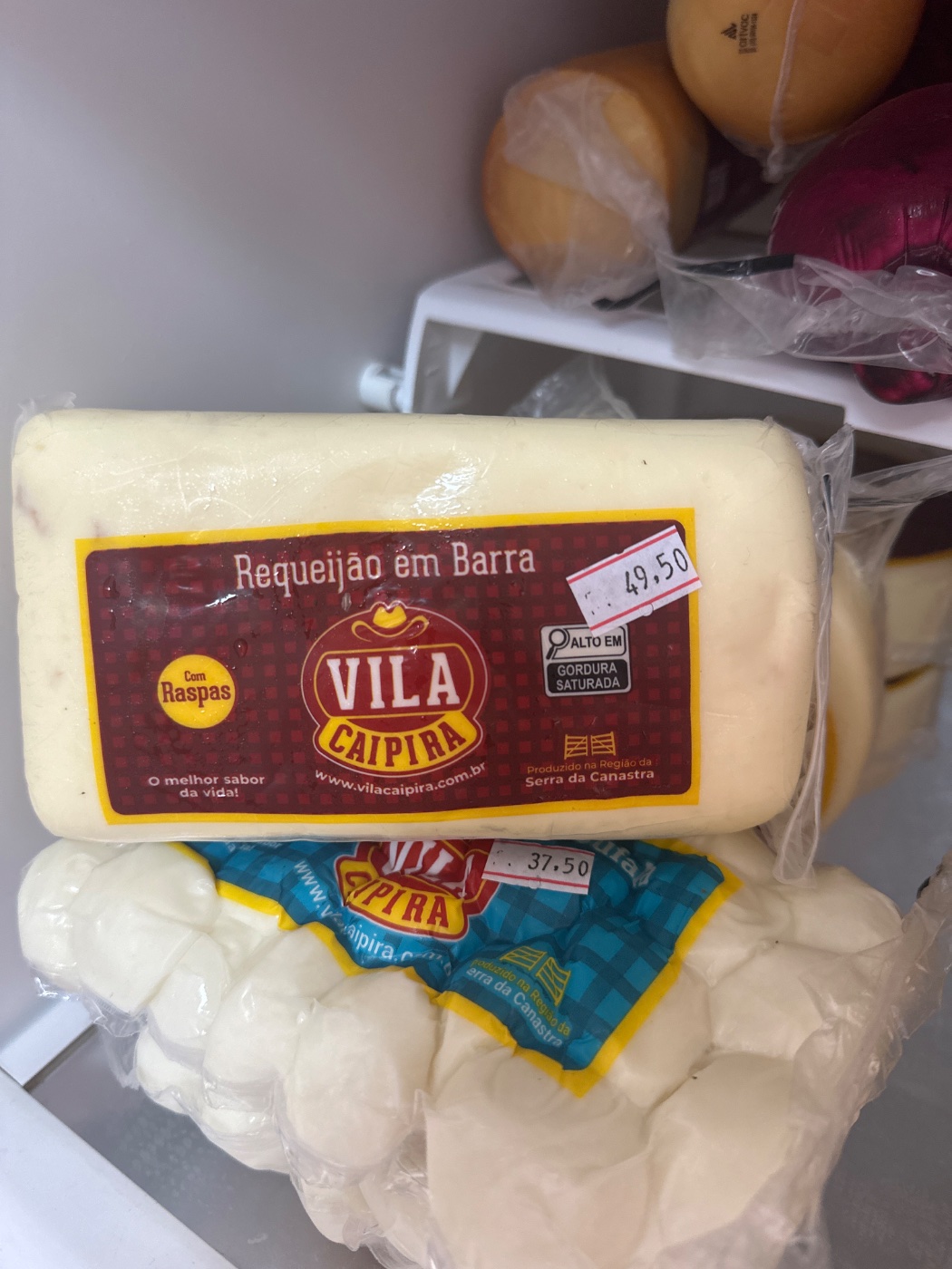 Requeijão Com Raspas Vila Caipira