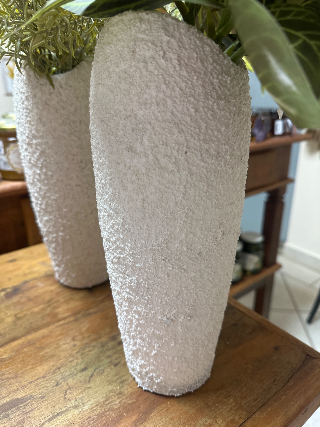 Vaso G. Fluida Cristal Palha